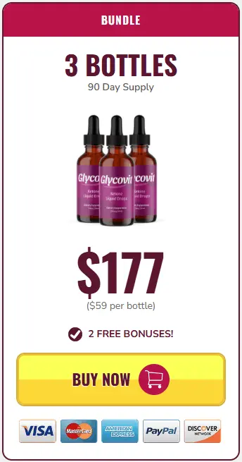 Buy 3 Bottles of Glycovit - 90 Day Supply