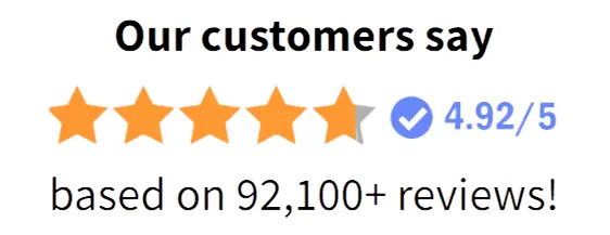 Glycovit 5-Star Customer Rating Badge
